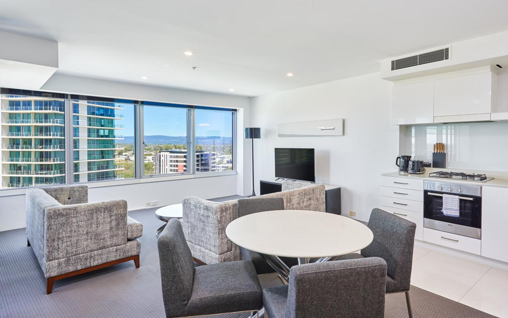 Serain Residences On 9 Hamilton Avenue ゴールドコースト エクステリア 写真